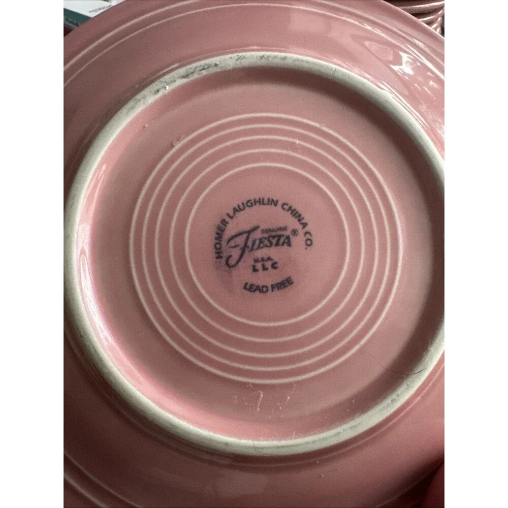 Lot Of 10 - 6” Homer Laughlin Fiesta ware Plates